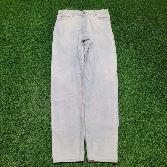 VTG 90s Levis 550 Jeans Mens 33x34 USA Made Orange Tab High Waisted Tapered - Picture 1 of 10